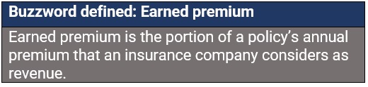 Earned premium definition